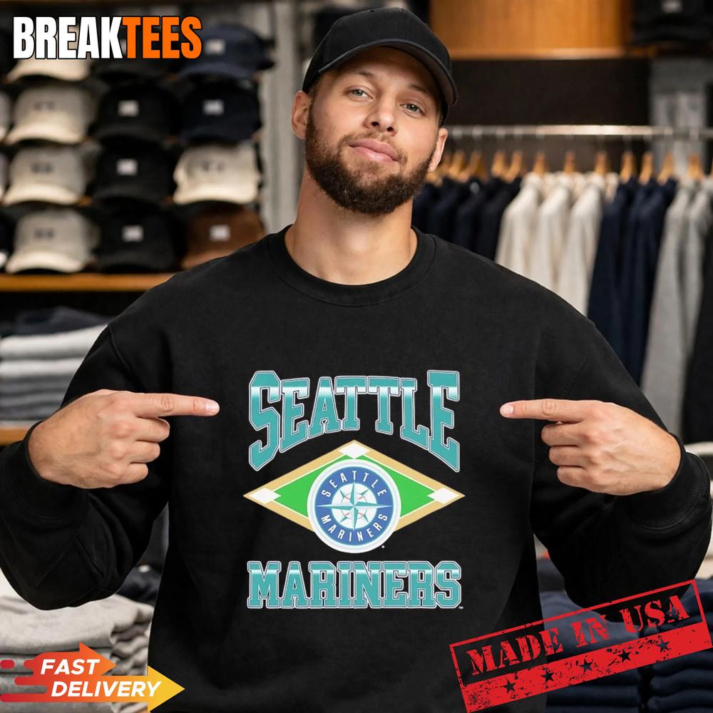 Seattle Mariners Field Diamond Baseball Shirt