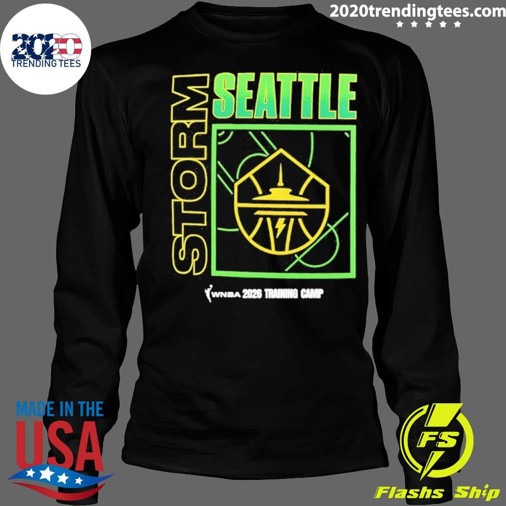 Seattle Storm Wnba 2026 Training Camp Shirt