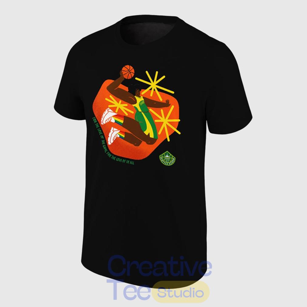 Seattle Storm x Pride Night 2026 Black T-Shirt