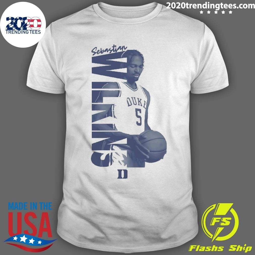 Sebastian Wilkins Duke Men’s Basketball Vintage Shirt