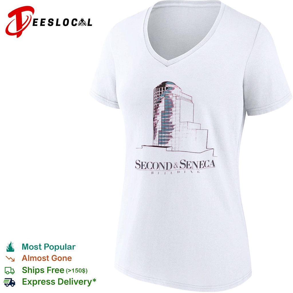 Second and Seneca Building architectural Seattle landmark shirt