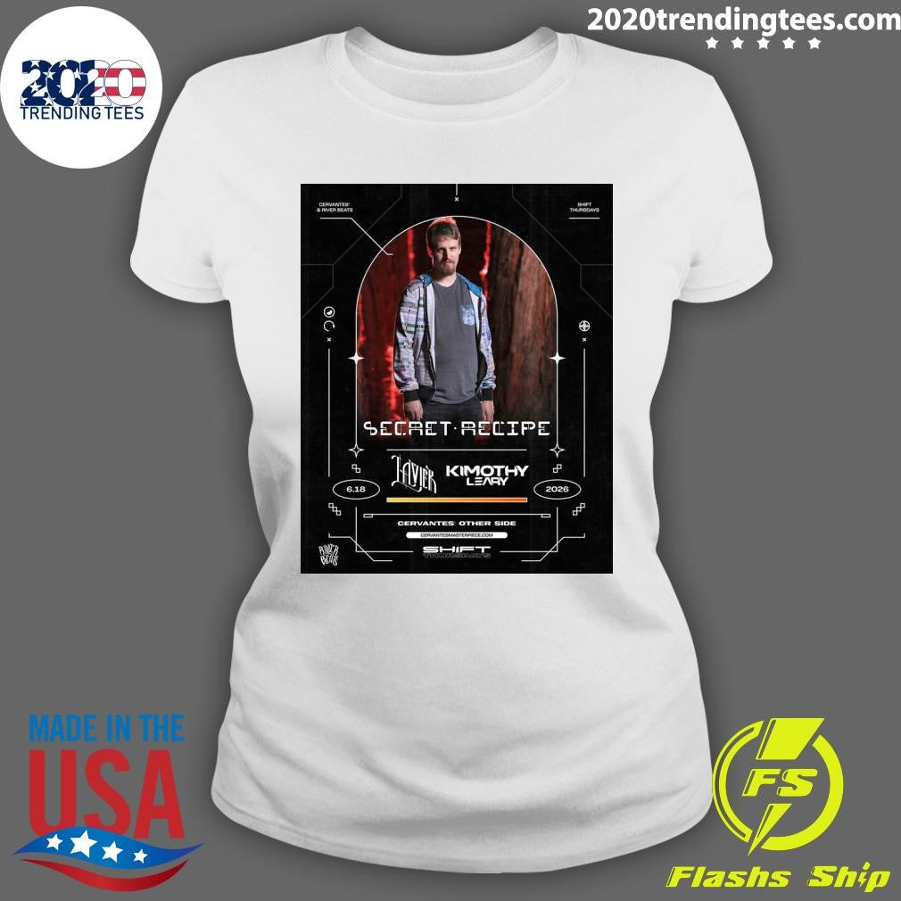 Secret Recipe Music returns on June 18th with Lavier and Kimothy Leary Shirt