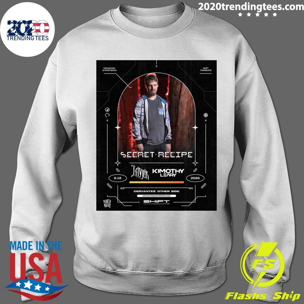 Secret Recipe Music returns on June 18th with Lavier and Kimothy Leary Shirt