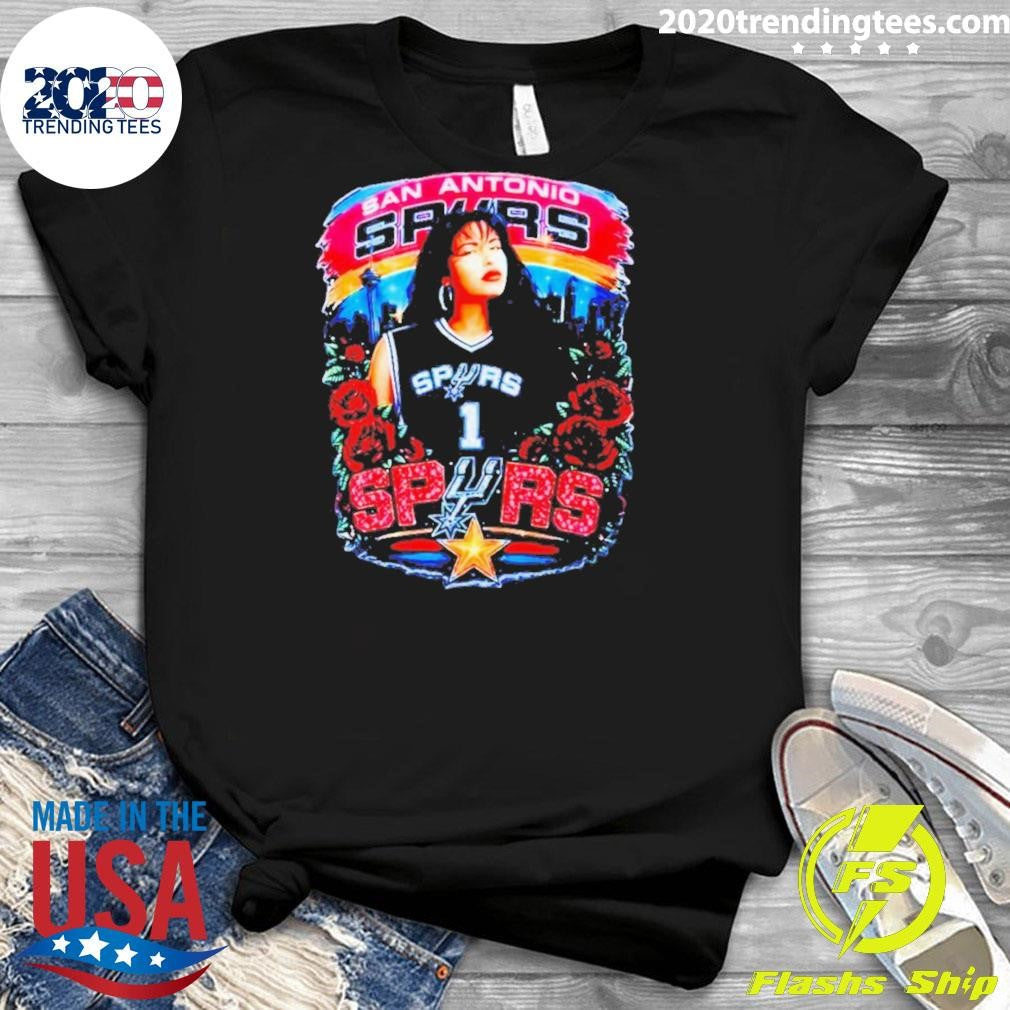Selena Sprus Sas Wemby Spurs Inspired The Alien Wemby Basketball Shirt
