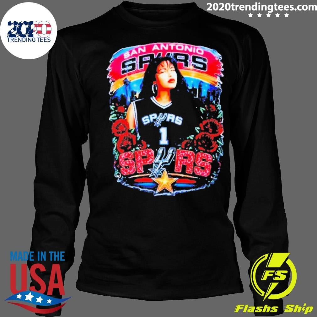 Selena Sprus Sas Wemby Spurs Inspired The Alien Wemby Basketball Shirt
