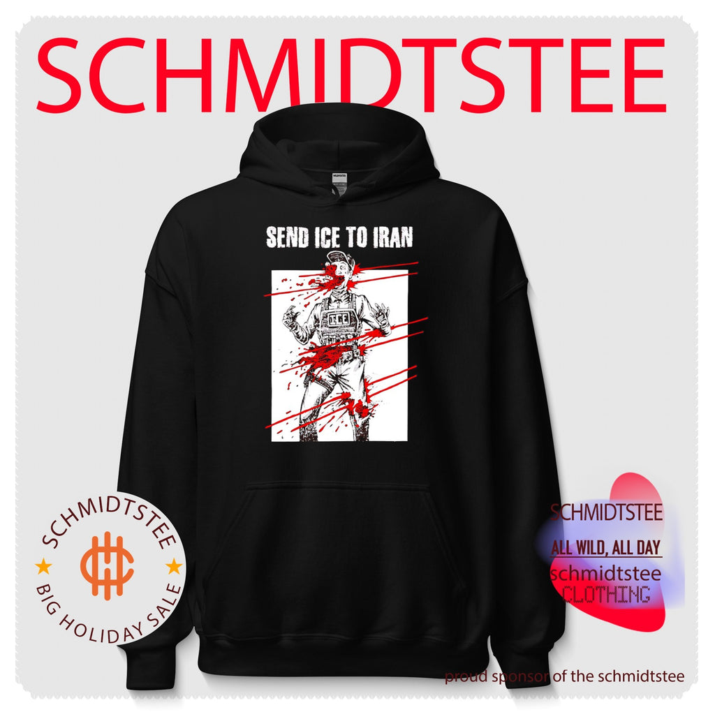 Send Ice to Iran Immigration Political Satire shirt