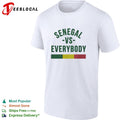 Senegal vs everybody flag soccer pride shirt
