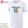 Senegalese babe Africa Senegal flag heritage pride shirt