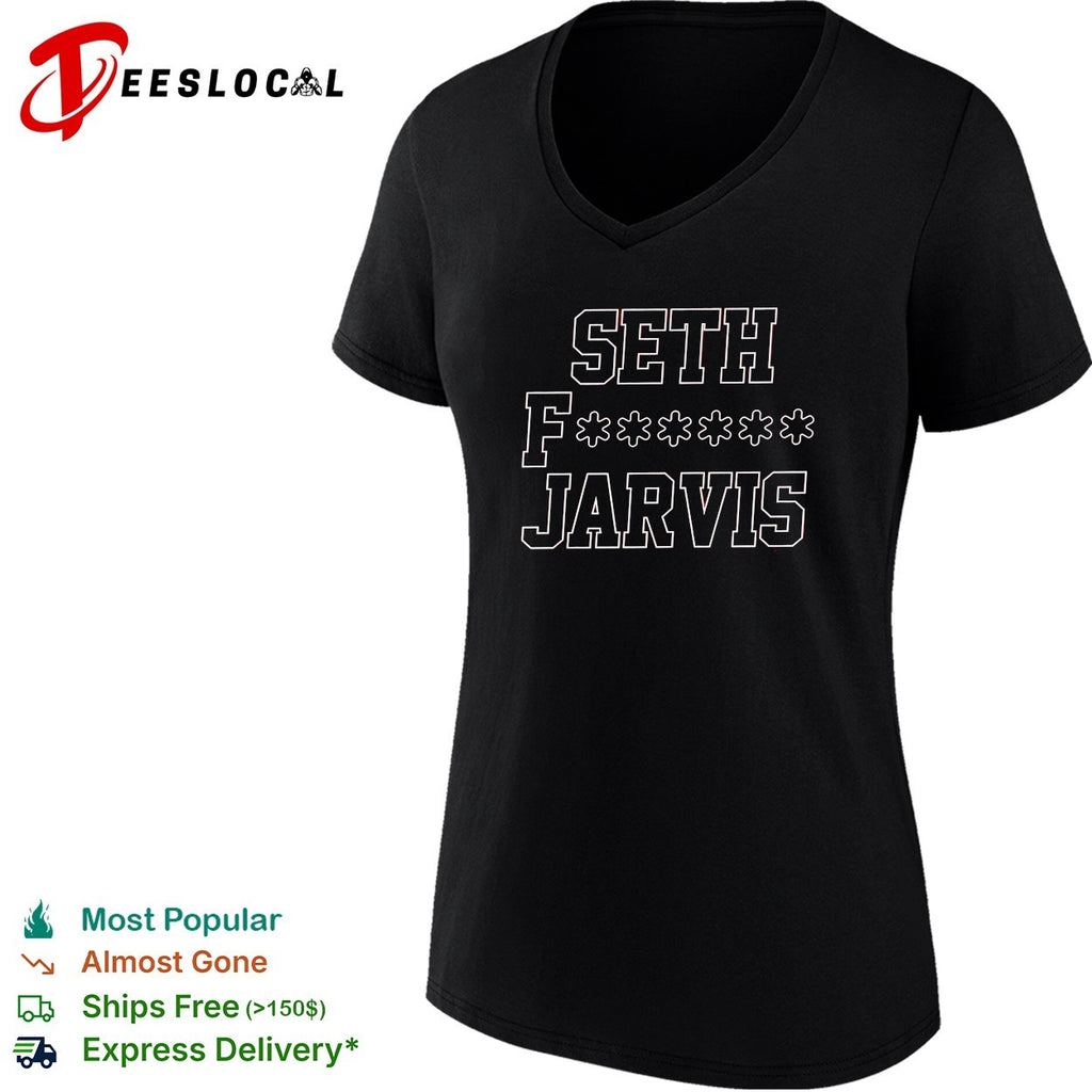 Seth Jarvis Carolina Hurricanes NHL hockey bold red shirt