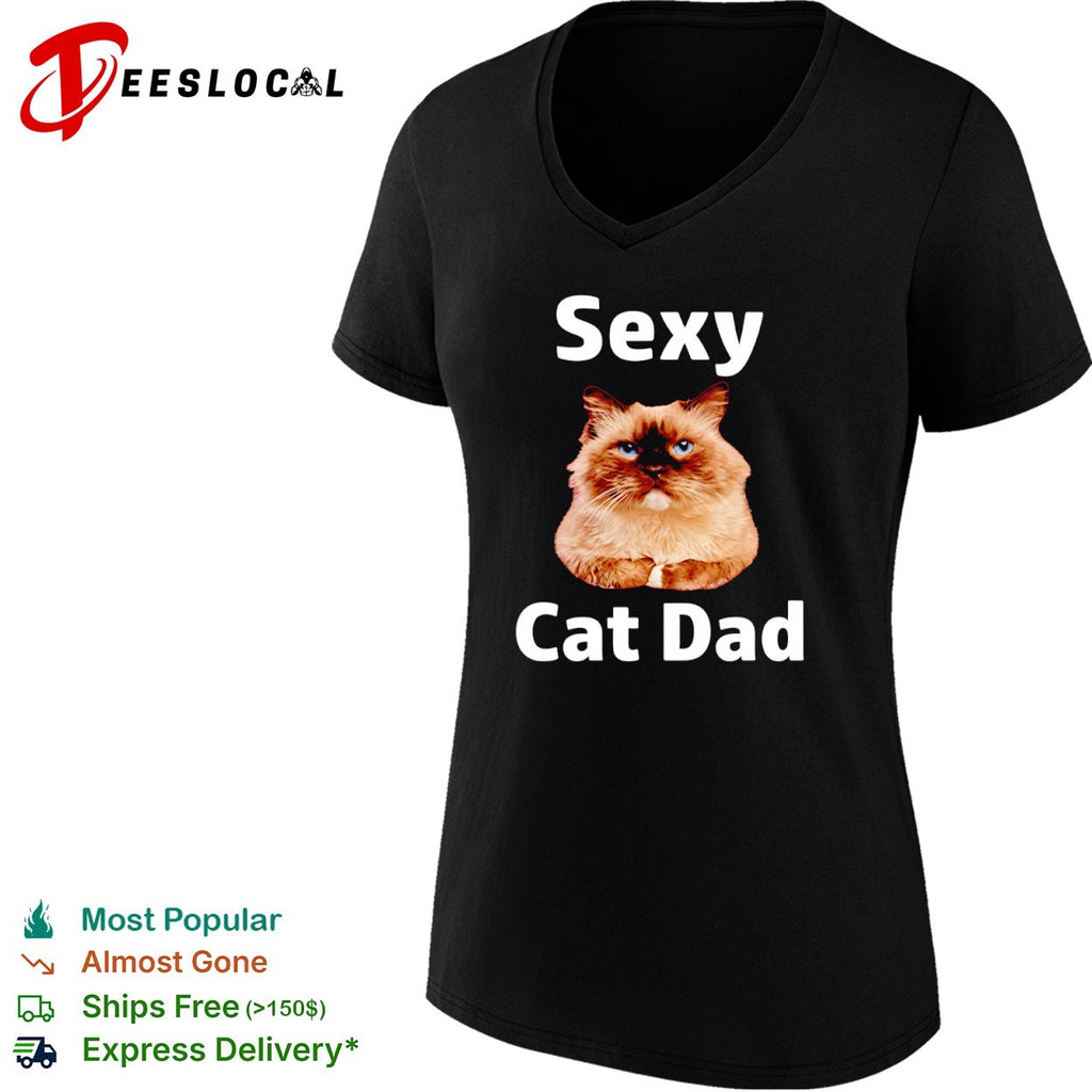 Sexy Cat Dad shirt