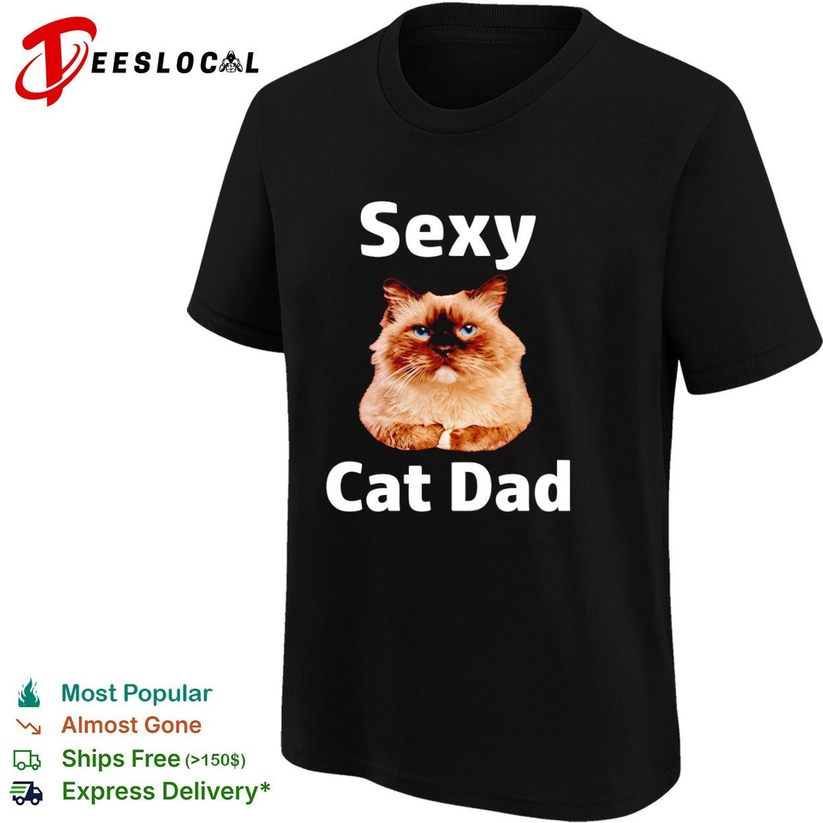 Sexy Cat Dad shirt