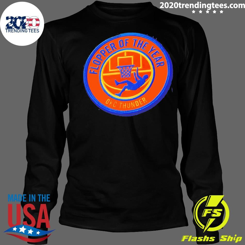 Sga Flopping Moment Okc Thunder Nba Flopper Of The Year Shirt