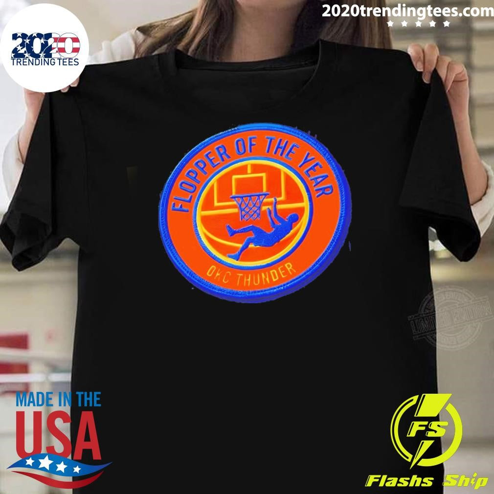 Sga Flopping Moment Okc Thunder Nba Flopper Of The Year Shirt