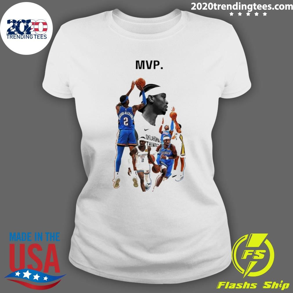 Sga Graphic Shai Gilgeous-alexander Okc Thunder Shirt