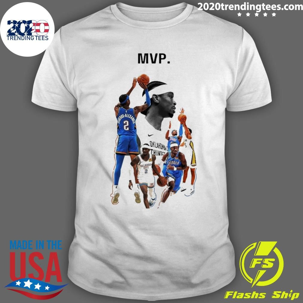Sga Graphic Shai Gilgeous-alexander Okc Thunder Shirt