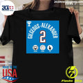 Shai Gilgeous-Alexander 2 Sga Sends Lebron To The First Tee Shirt