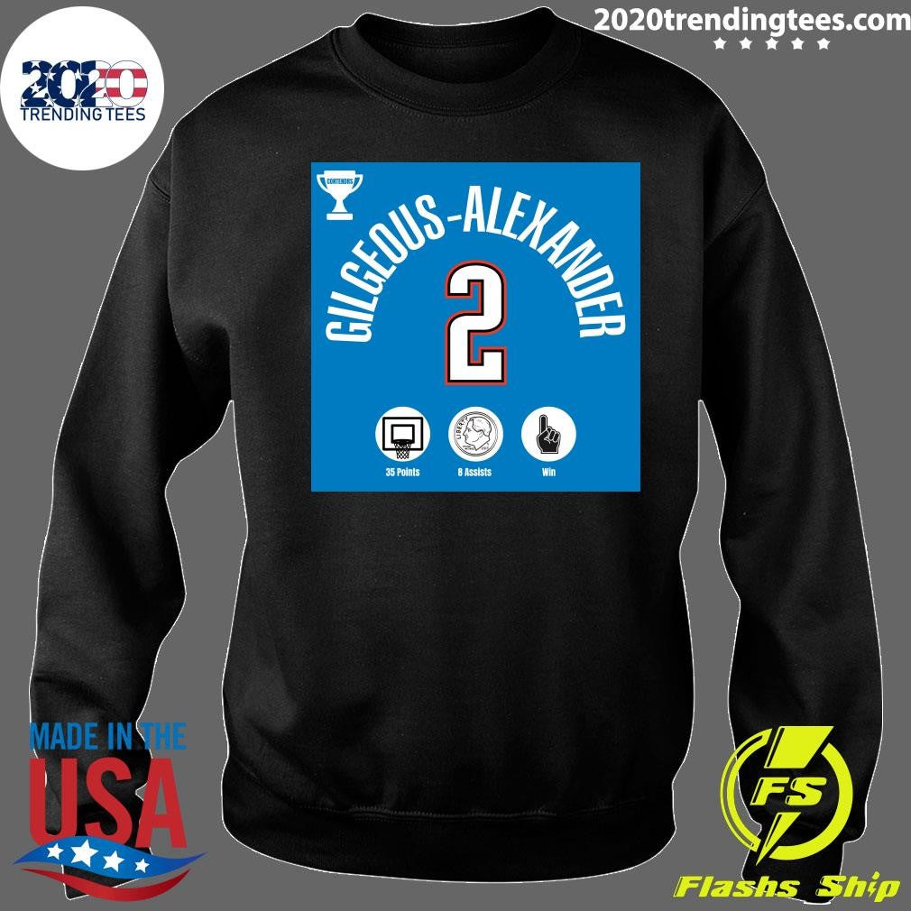 Shai Gilgeous-Alexander 2 Sga Sends Lebron To The First Tee Shirt