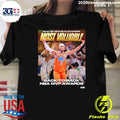 Shai Gilgeous- Alexander Most Valuable Back- To- Back Nba Mvp Awards Shirt