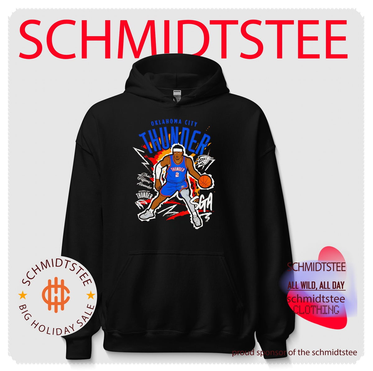 Shai Gilgeous-Alexander Oklahoma City Thunder Chalked Up Player shirt