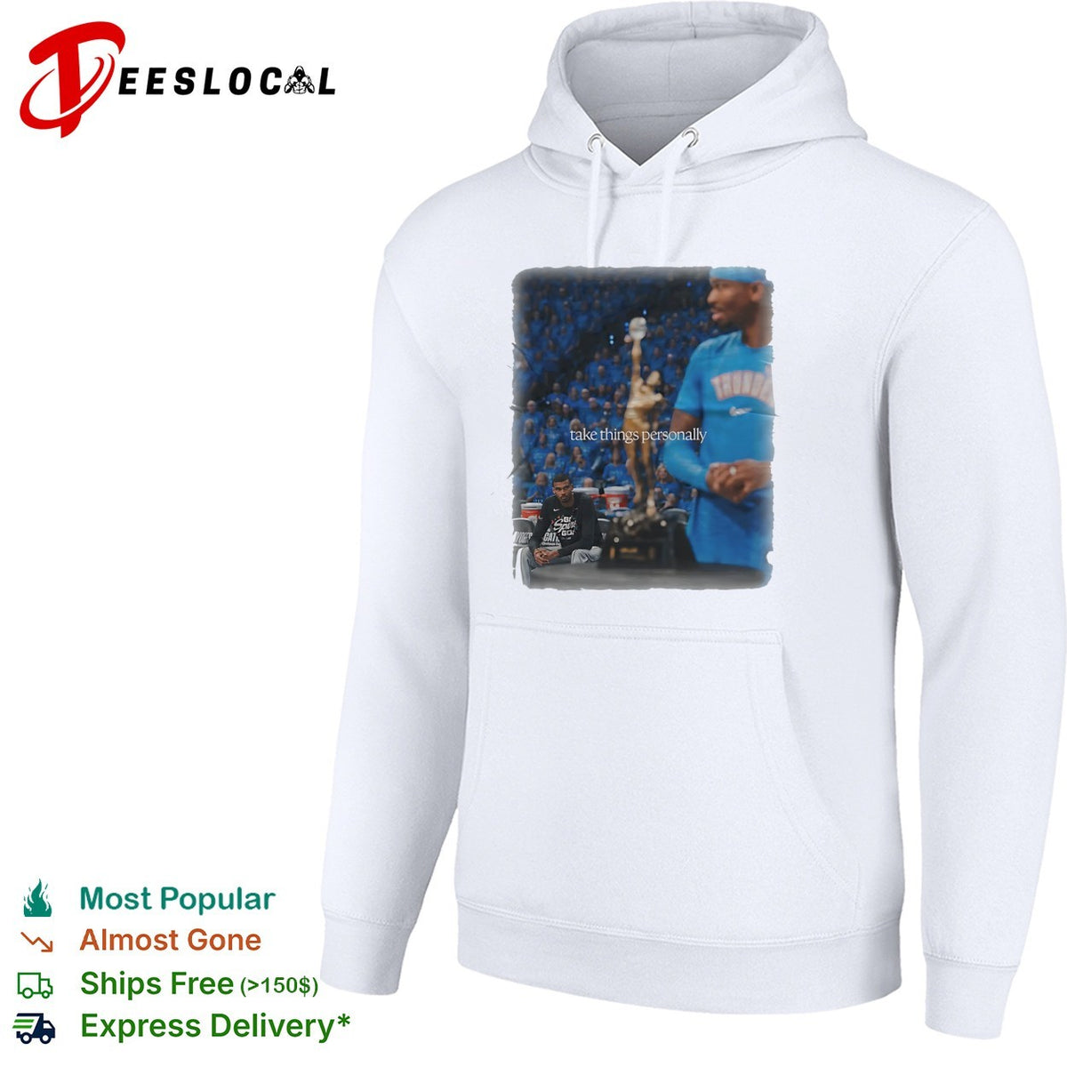 Shai Gilgeous Alexander Oklahoma City Thunder NBA take things personally shirt