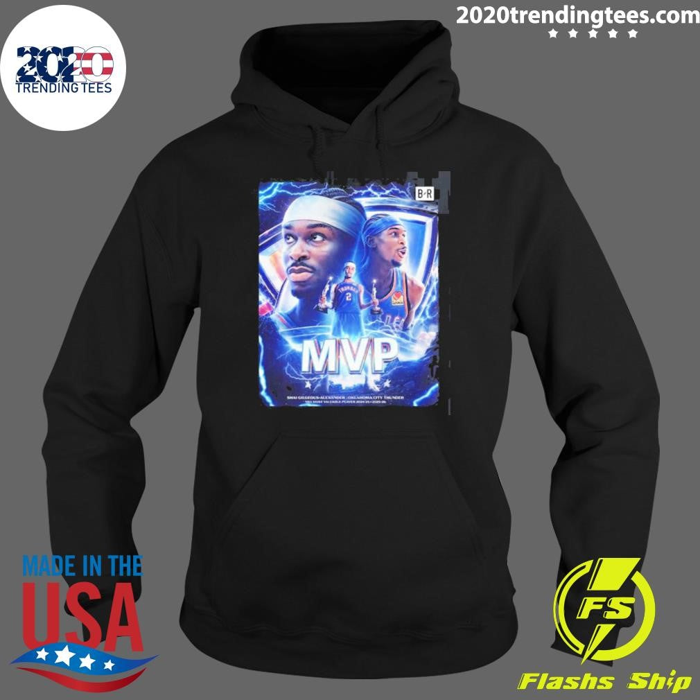 Shai Gilgeous Alexander SGA Oklahoma City Thunder 2026 NBA Back To Back MVP Shirt