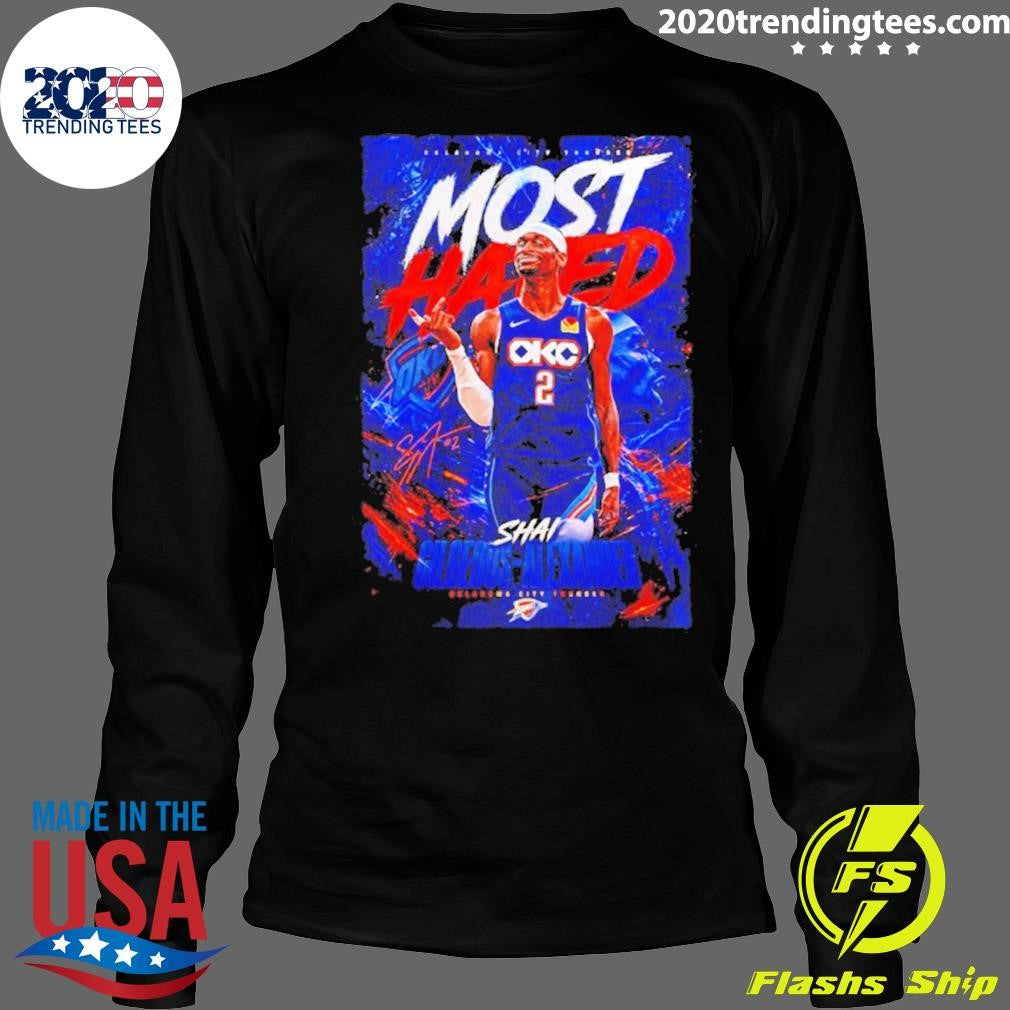Shai Gilgeous-alexander Most Hated Oklahoma City Thunder Shirt