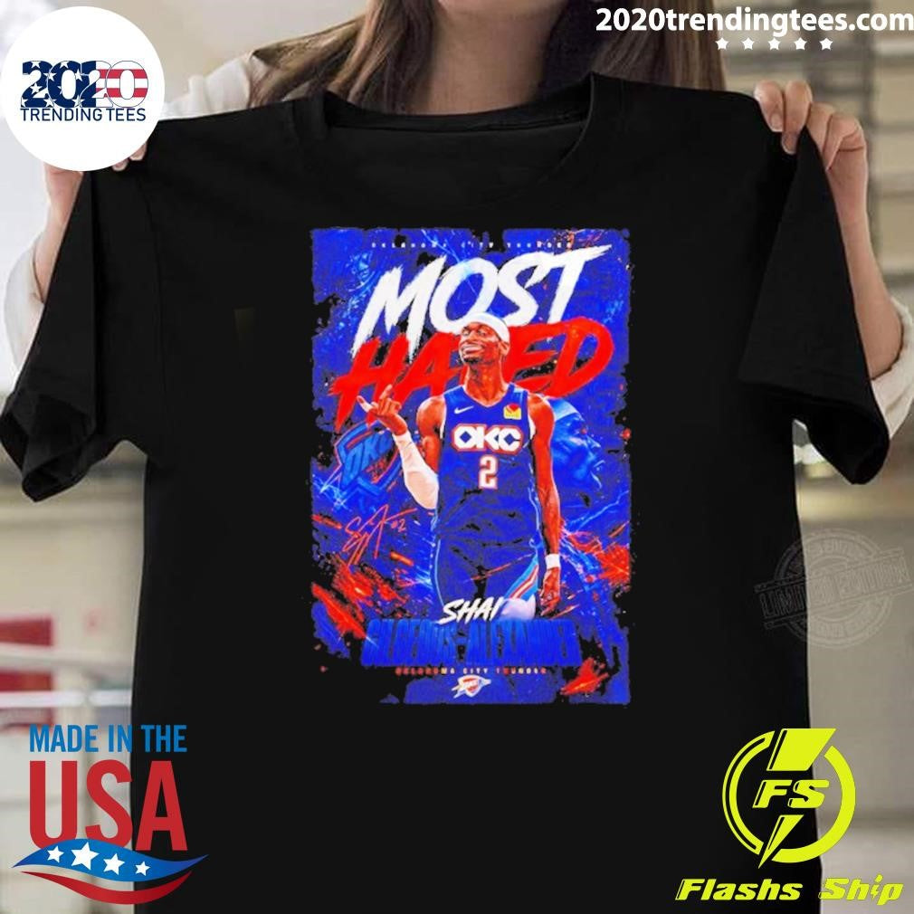 Shai Gilgeous-alexander Most Hated Oklahoma City Thunder Shirt