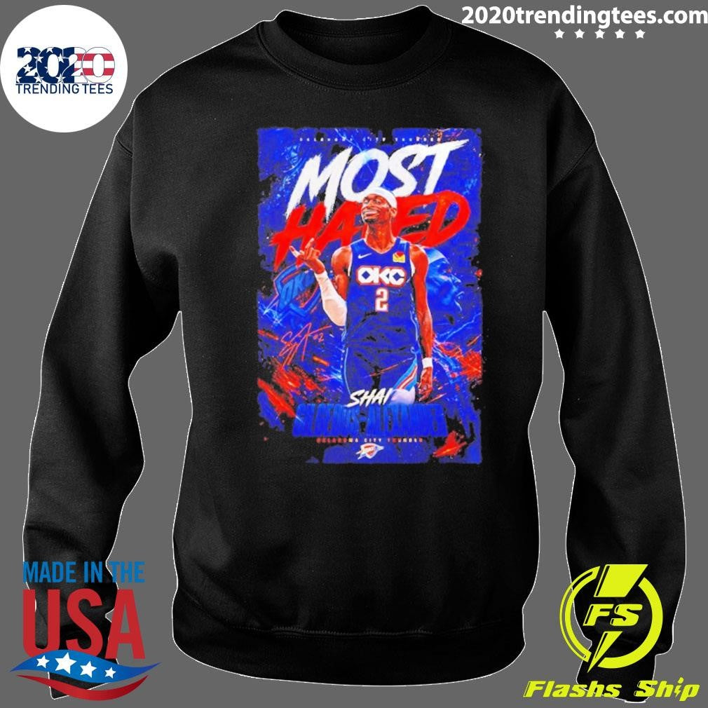 Shai Gilgeous-alexander Most Hated Oklahoma City Thunder Shirt