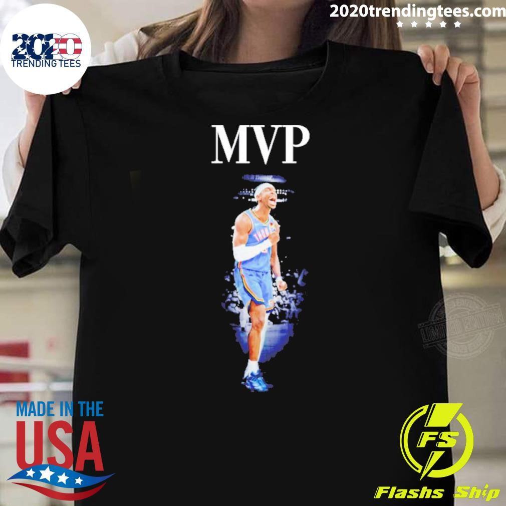 Shai Gilgeous-alexander Mvp Again Back To Back Nba Shirt