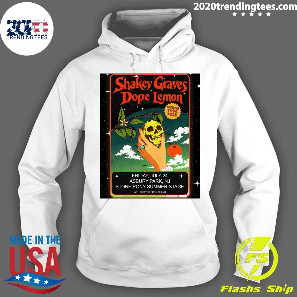 Shakey Graves And Dope Lemon Summer 2026 Tour Shirt