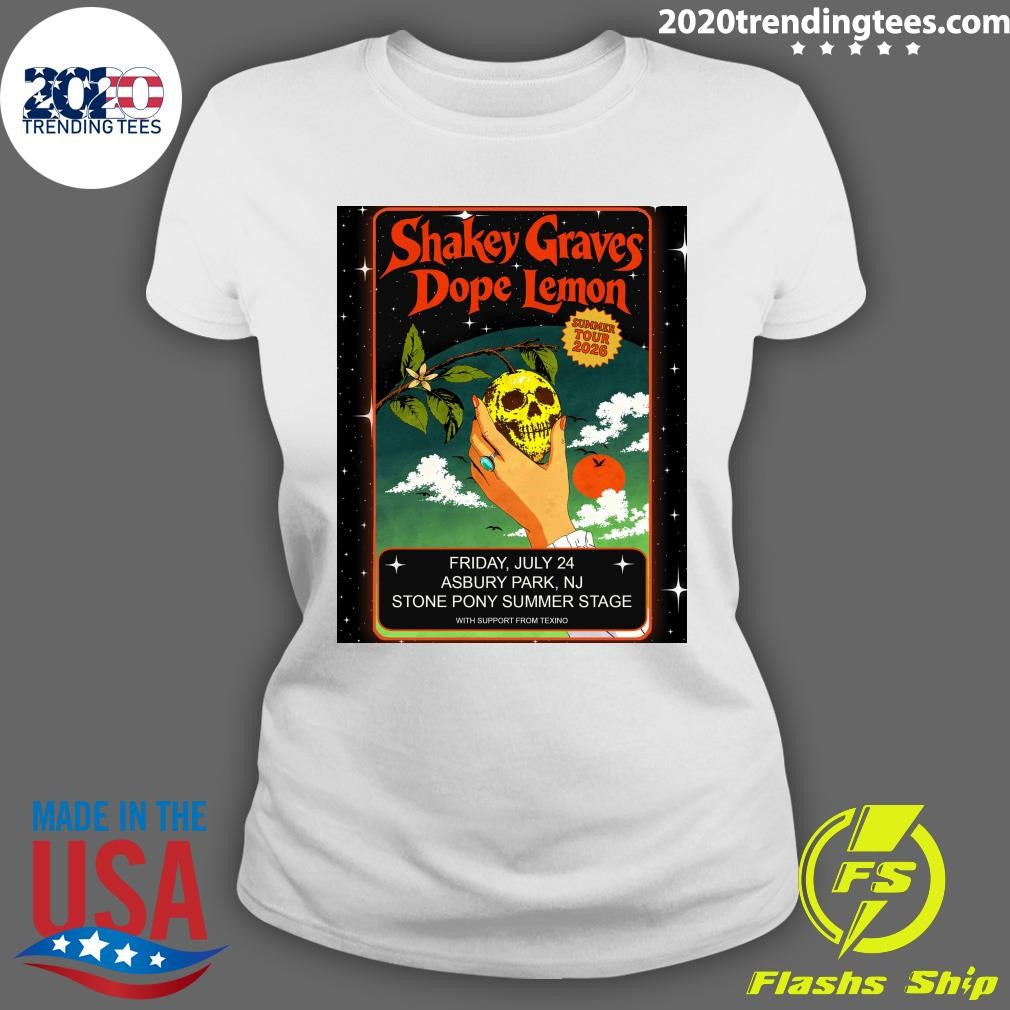 Shakey Graves And Dope Lemon Summer 2026 Tour Shirt