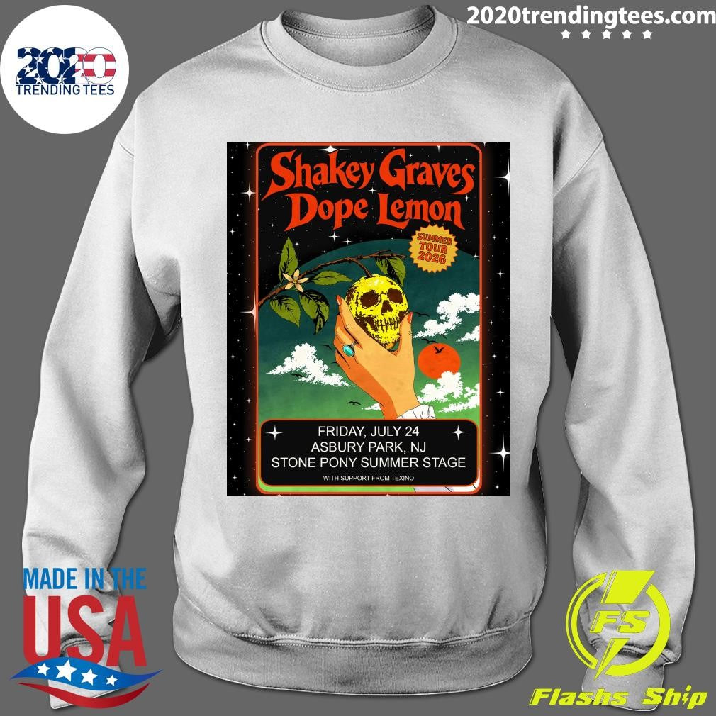Shakey Graves And Dope Lemon Summer 2026 Tour Shirt