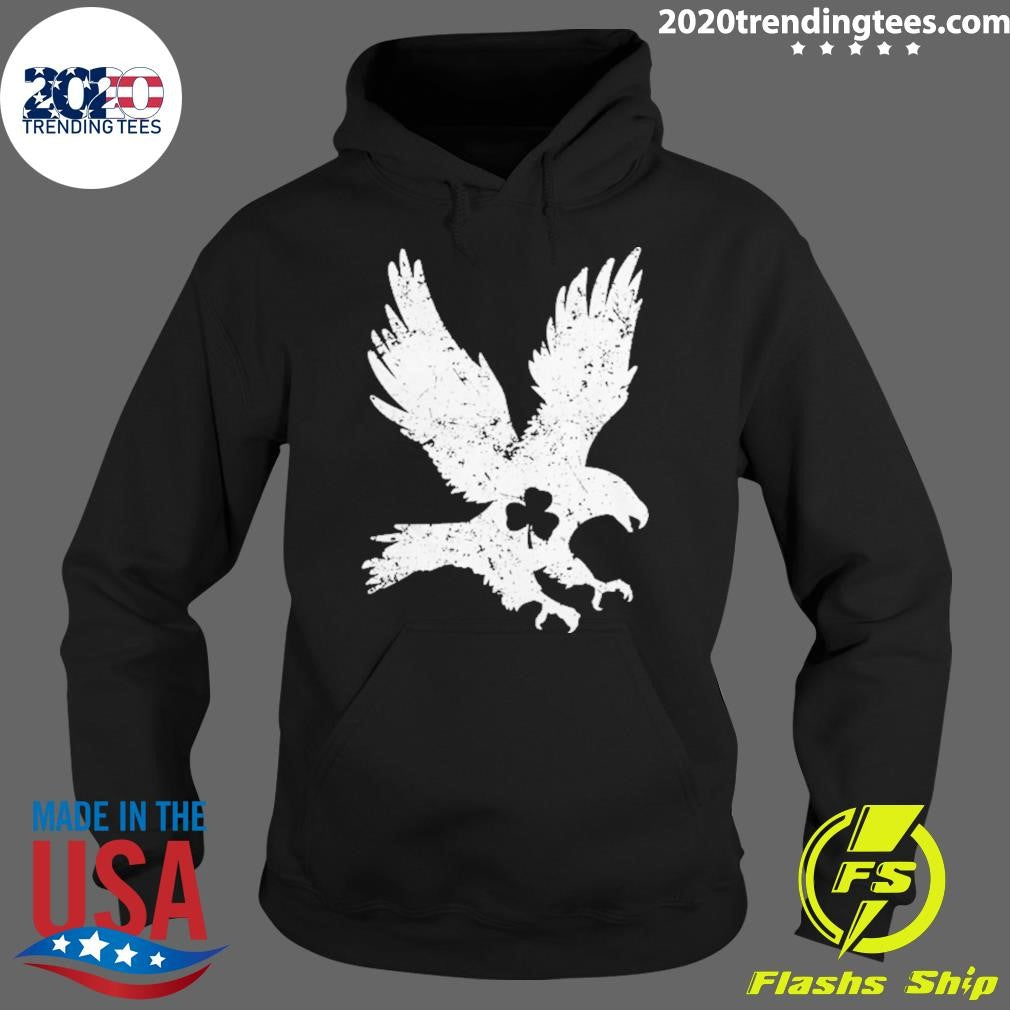 Shamrock Eagle Lover Costume St Patrick Day Gift Shirt