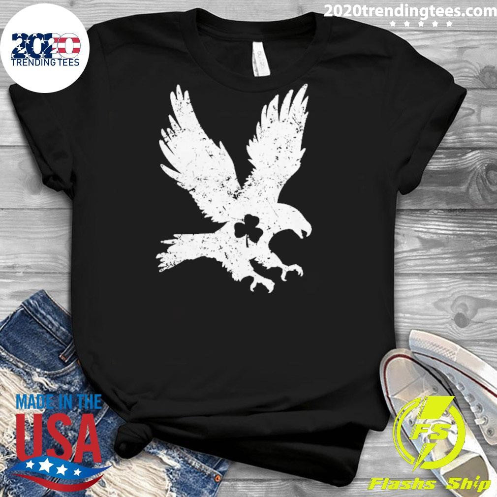 Shamrock Eagle Lover Costume St Patrick Day Gift Shirt