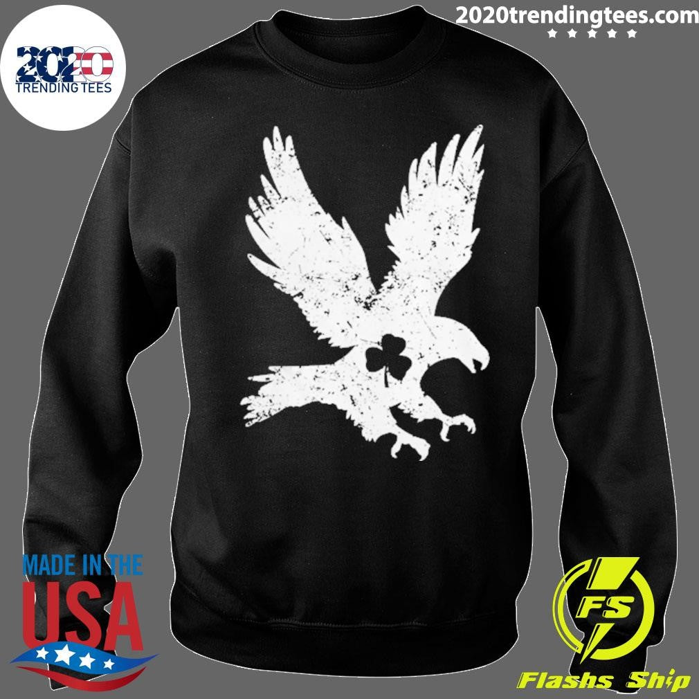 Shamrock Eagle Lover Costume St Patrick Day Gift Shirt