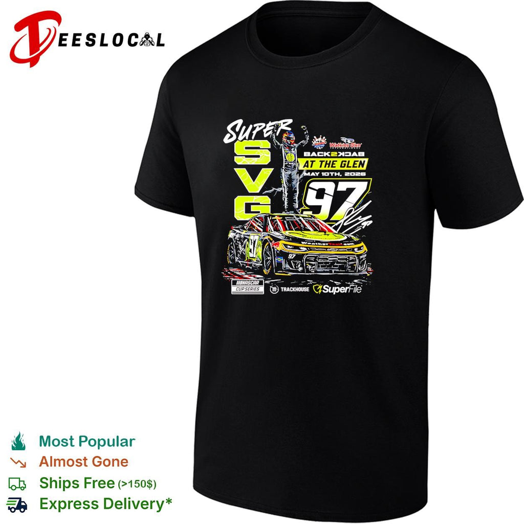 Shane van Gisbergen 97 back 2 back at the Glen May 2026 NASCAR shirt