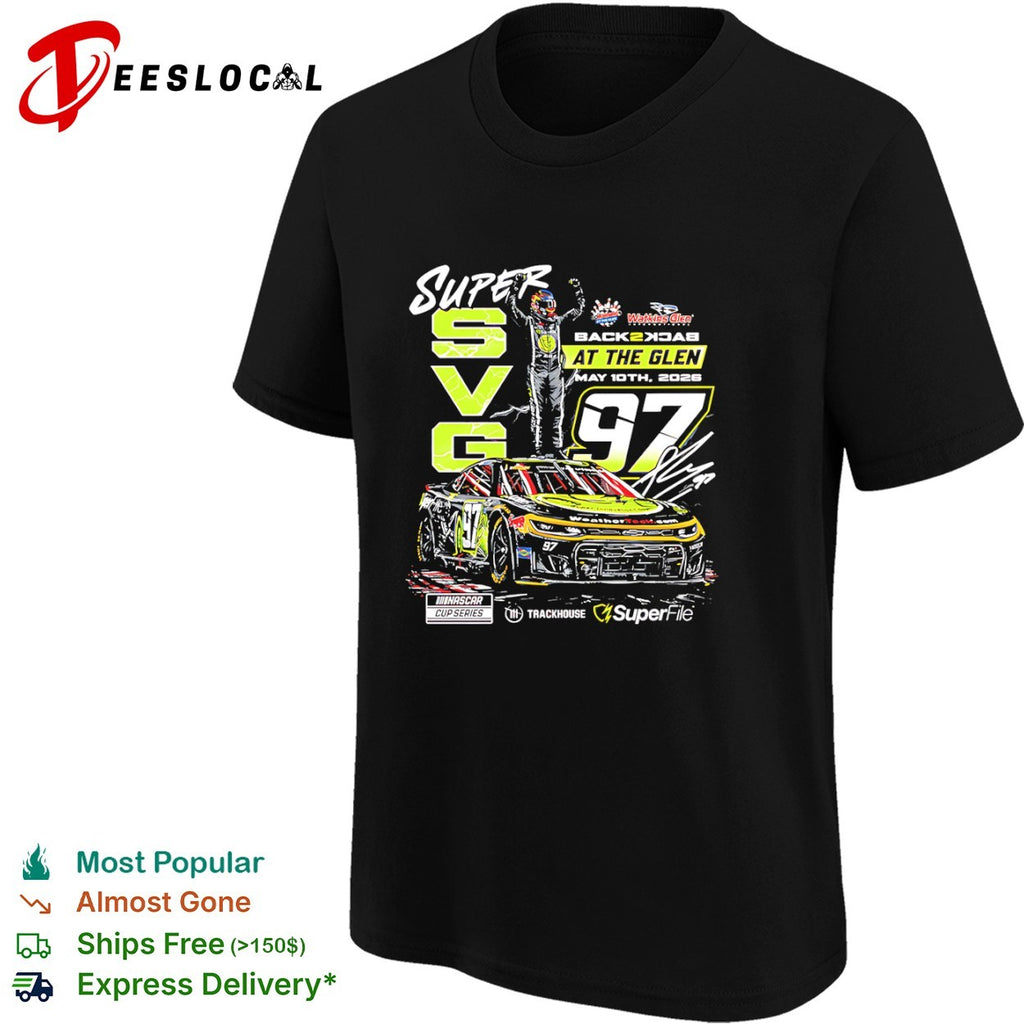 Shane van Gisbergen Trackhouse Racing NASCAR Cup Series Super SVG 97 shirt