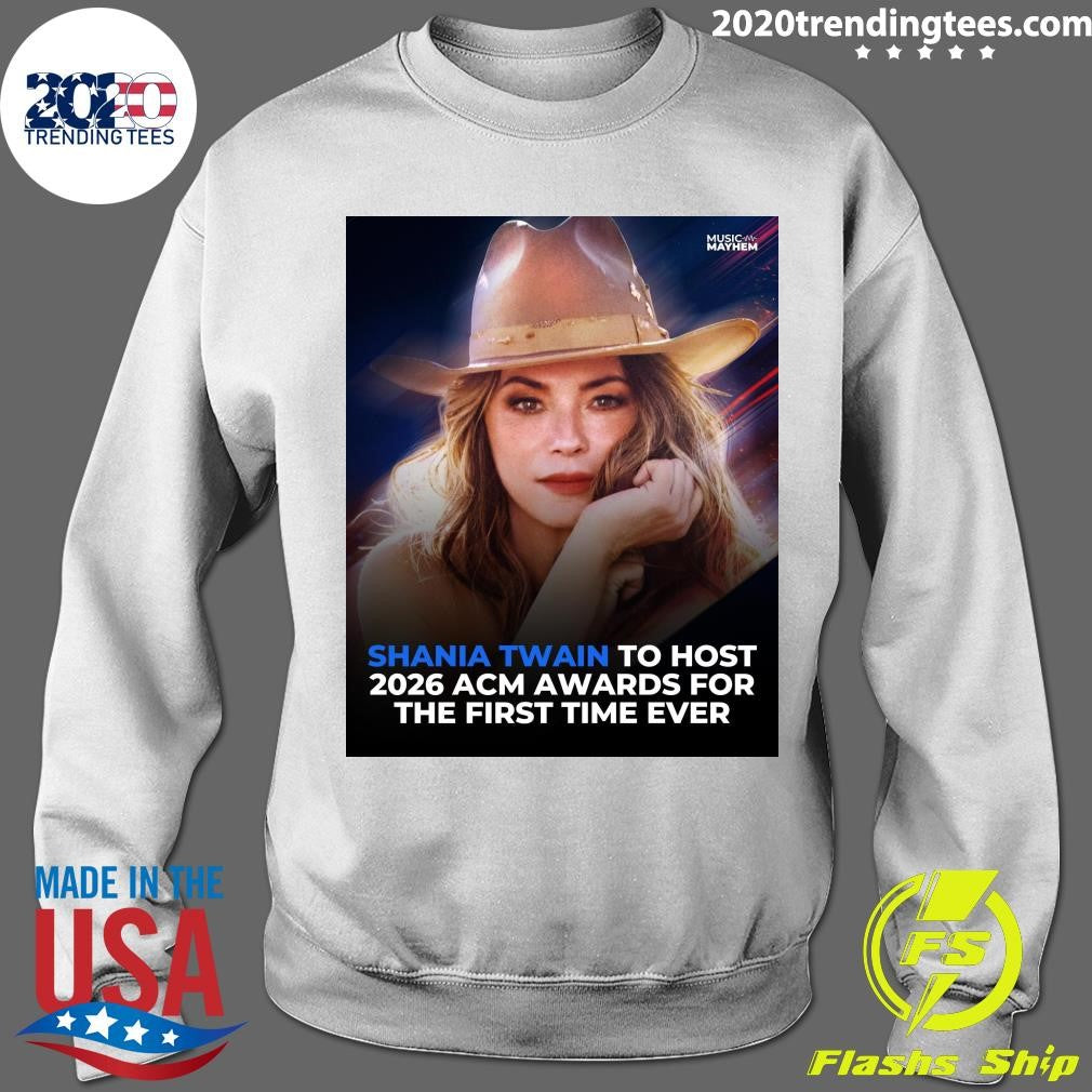 Shania Twain To Host 2026 Acm Awards For The First Time Ever Shirt