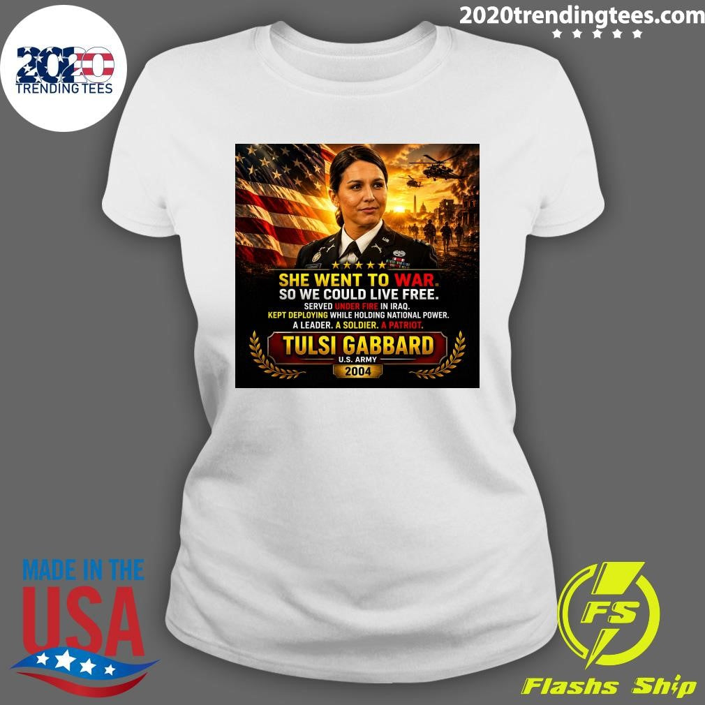 She Didn’t Start With Politics, She Started With Service Tulsi Gabbard Shirt