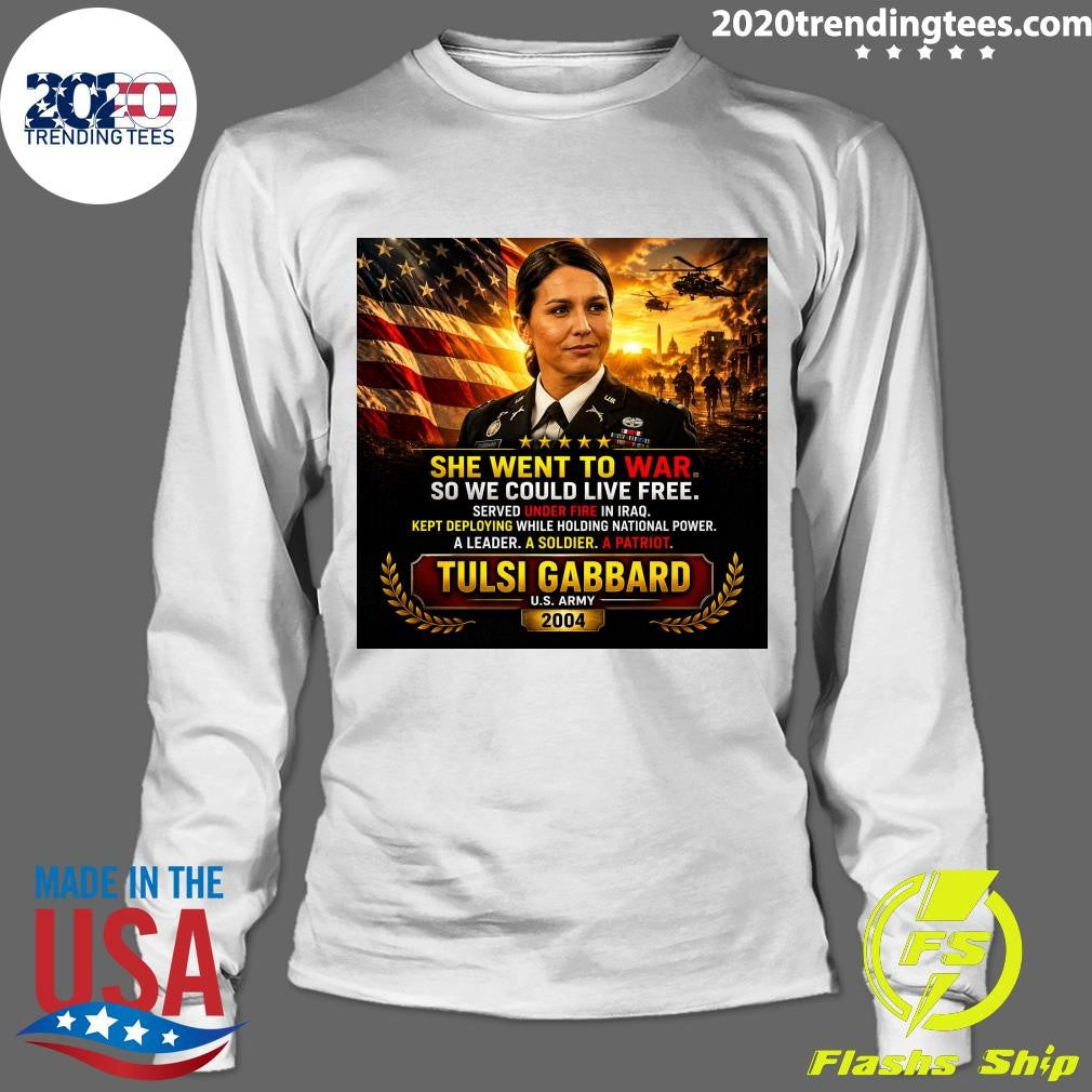 She Didn’t Start With Politics, She Started With Service Tulsi Gabbard Shirt