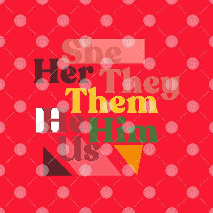 She Her They Them He Him Us T Shirt