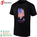 Shelton Stampede 4th of July Run 17th Annual America 250 patriotic event shirt