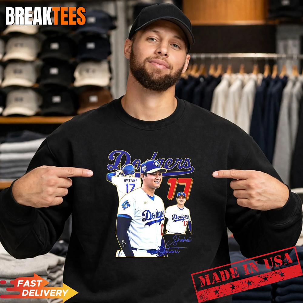 Shohei Ohtani Los Angeles Dodgers MLB 2026 signature T-Shirt