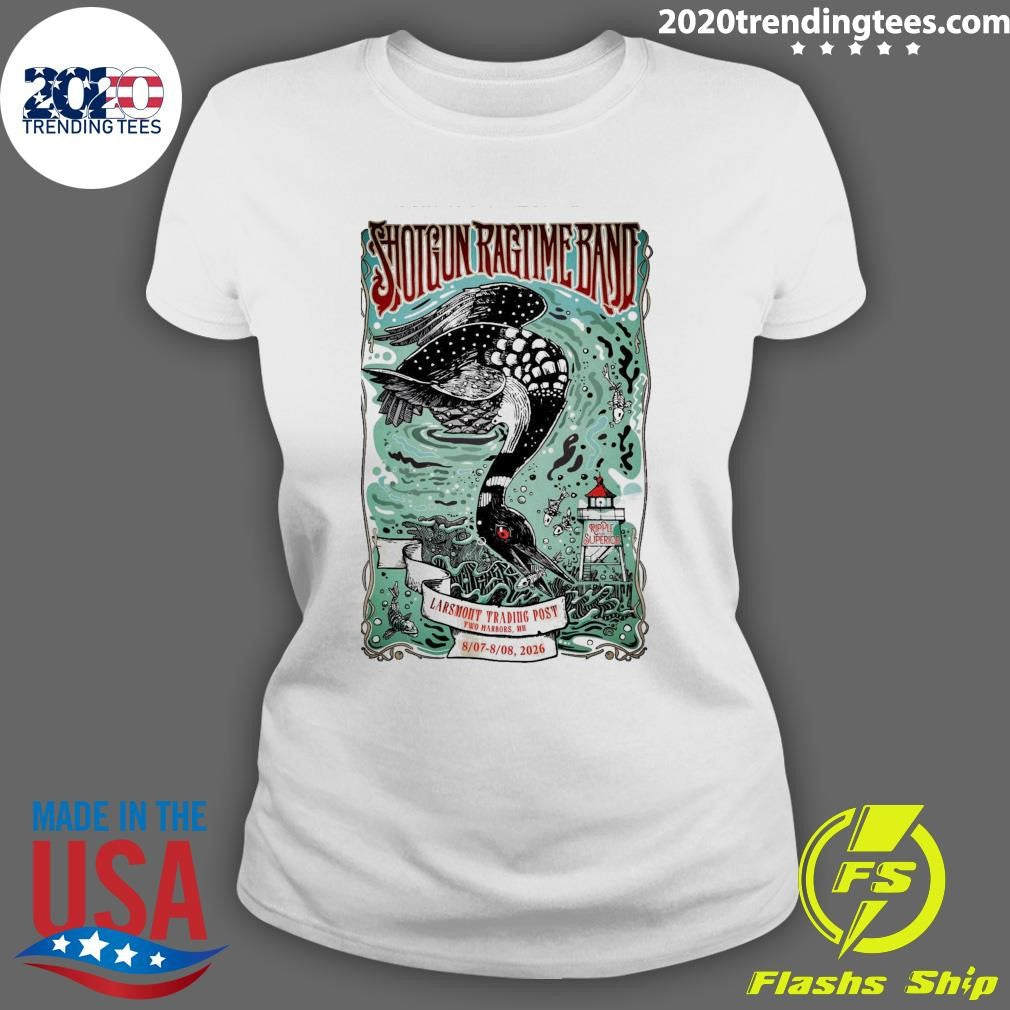 Shotgun Ragtime Band Two Harbors MN August 7-8, 2026 Shirt