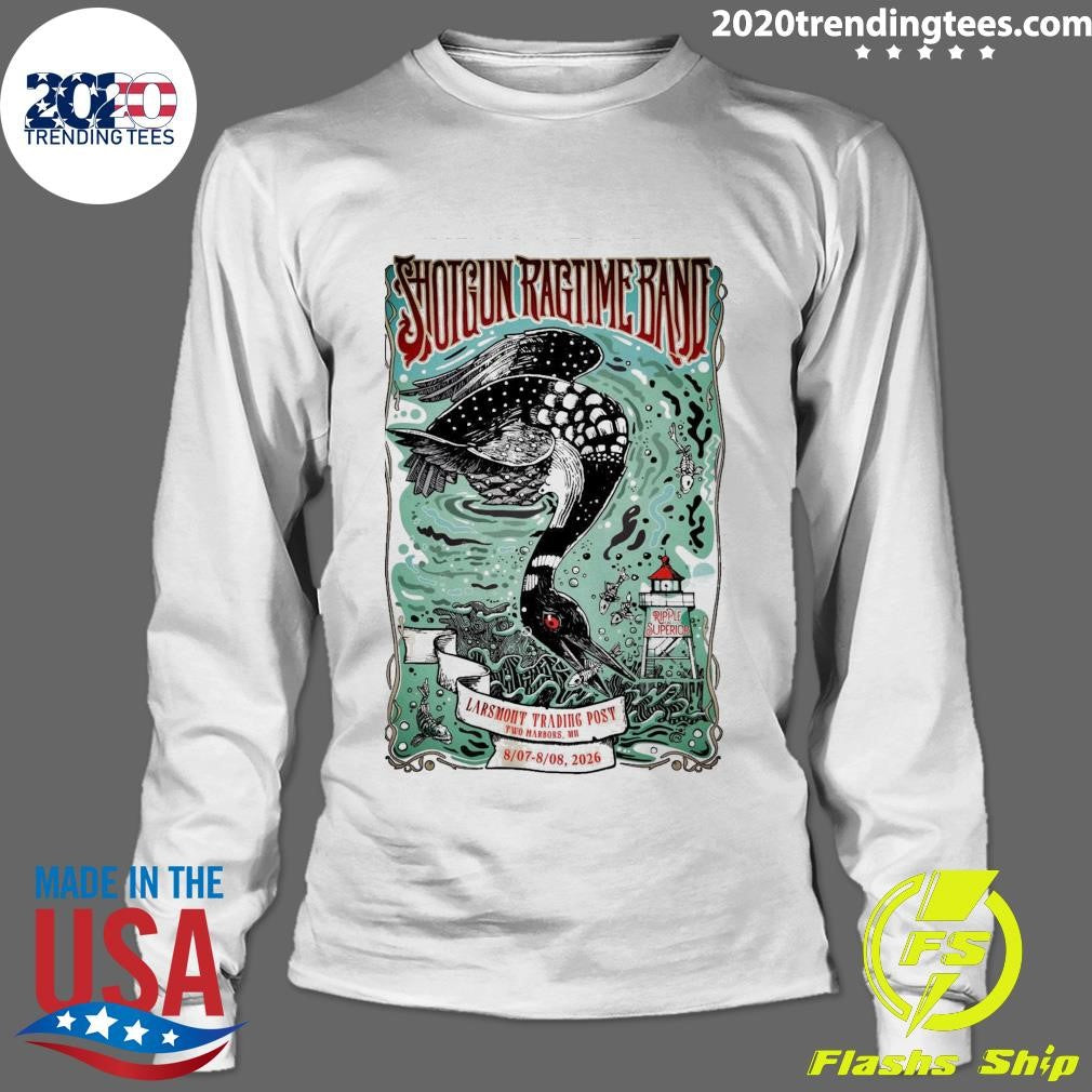Shotgun Ragtime Band Two Harbors MN August 7-8, 2026 Shirt