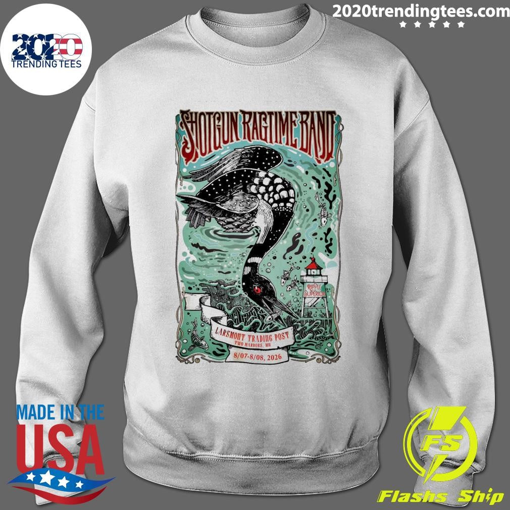 Shotgun Ragtime Band Two Harbors MN August 7-8, 2026 Shirt