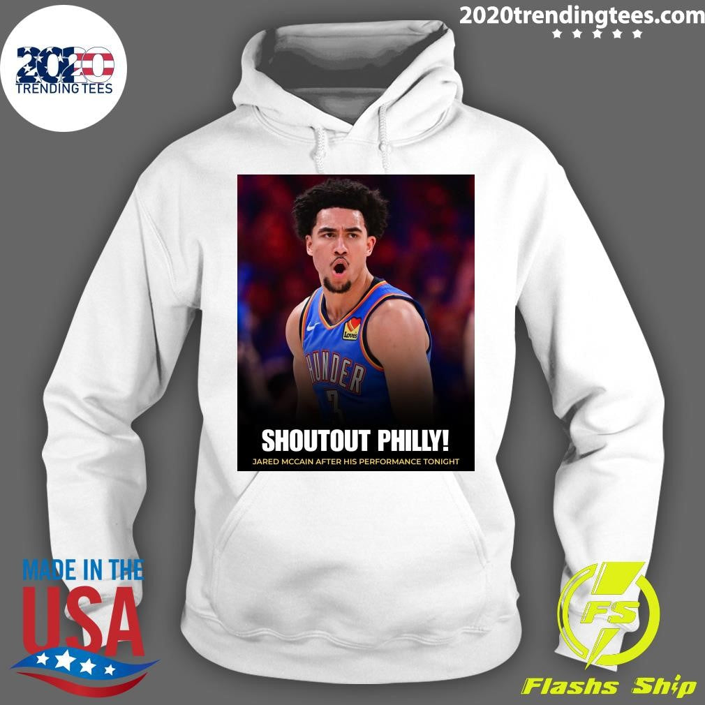 Shoutout Philly Jared Mccain After His Performance Tonight Shirt