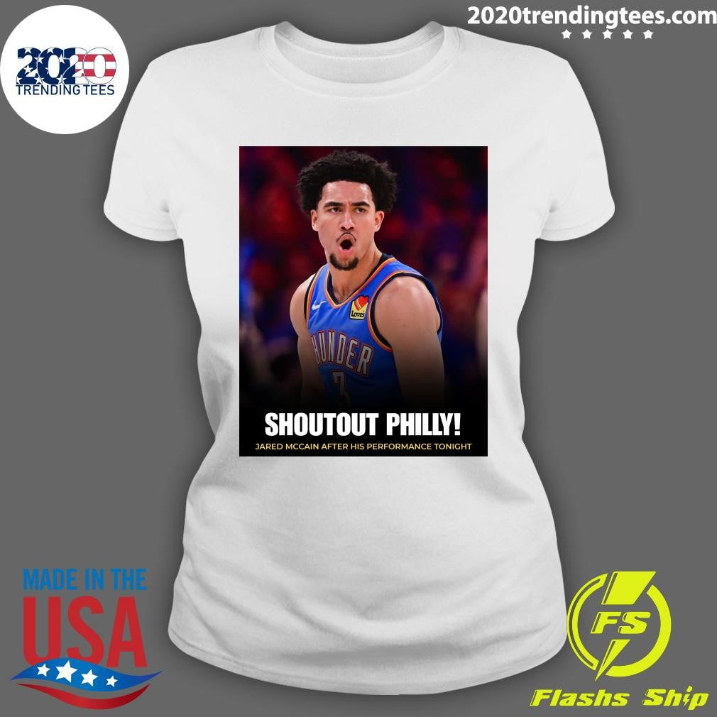 Shoutout Philly Jared Mccain After His Performance Tonight Shirt