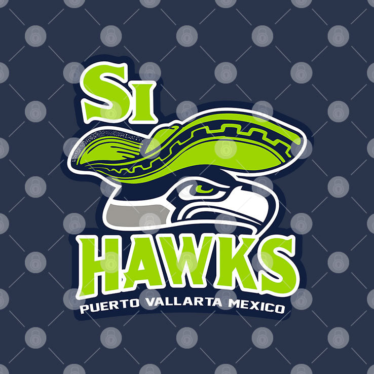 Si Hawks Puerto Vallarta Mexico Shirt