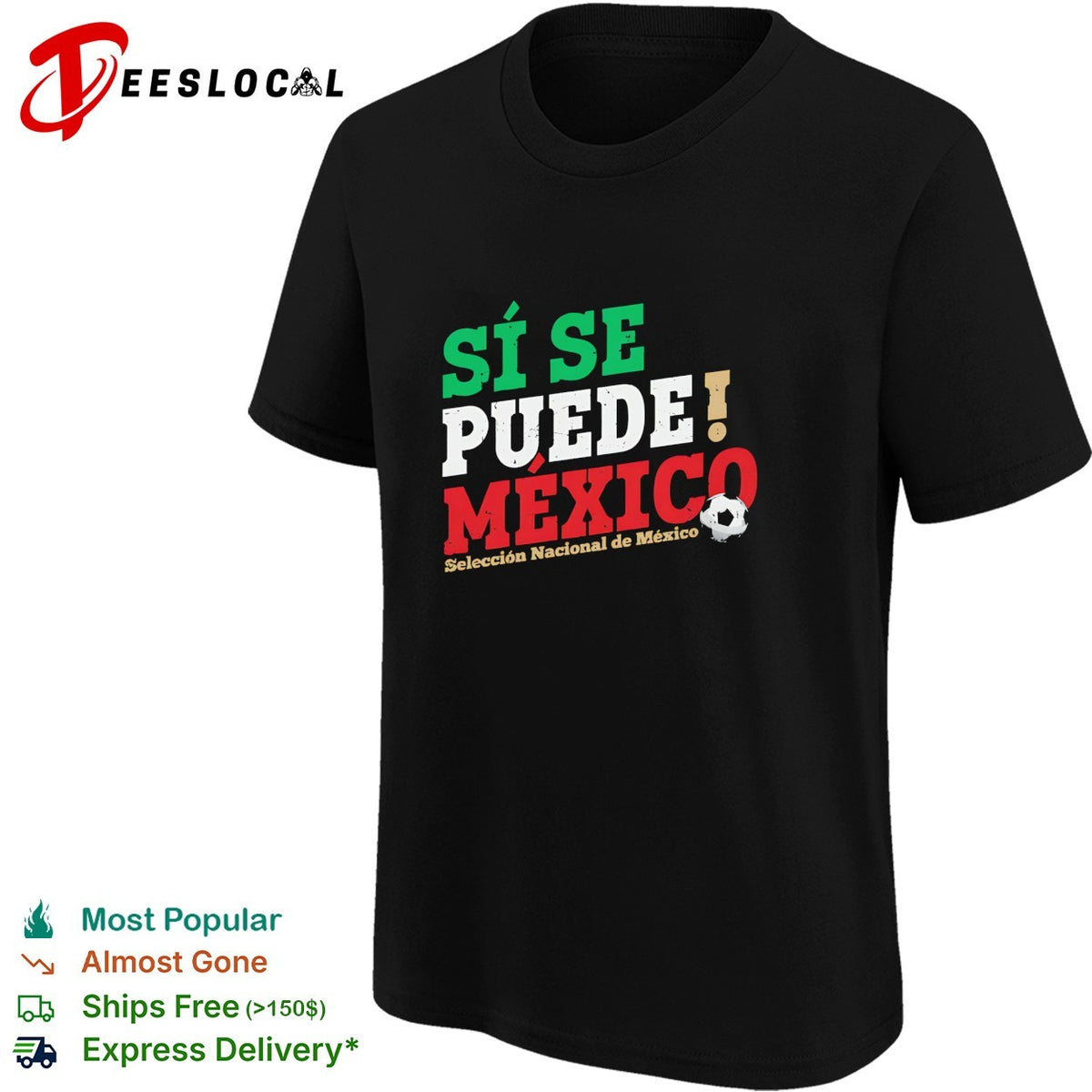 Si se puede Mexico Seleccion Nacional soccer colorful shirt
